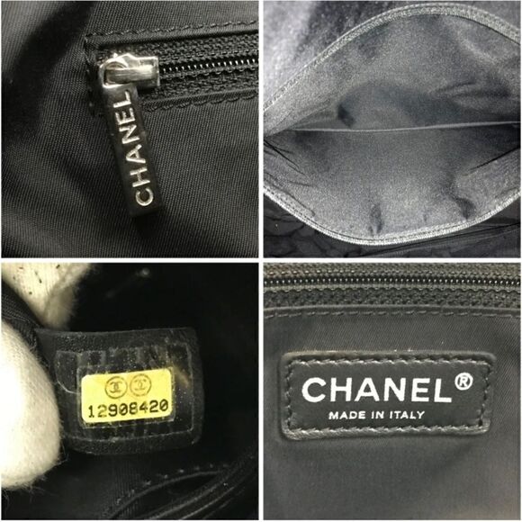 Authentic Chanel Matelasse Coco Mark Handbag Black - Picture 10 of 12